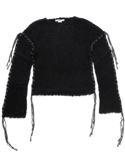 WOOL BLEND CREWNECK SWEATER