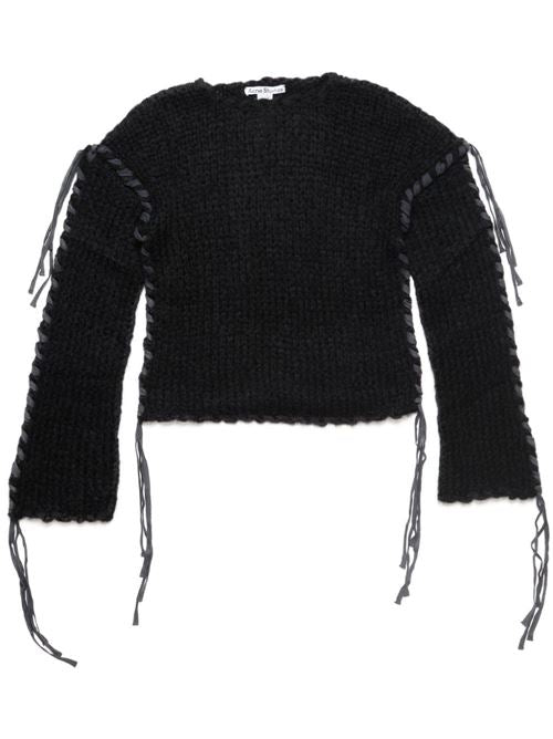 WOOL BLEND CREWNECK SWEATER