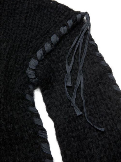 WOOL BLEND CREWNECK SWEATER