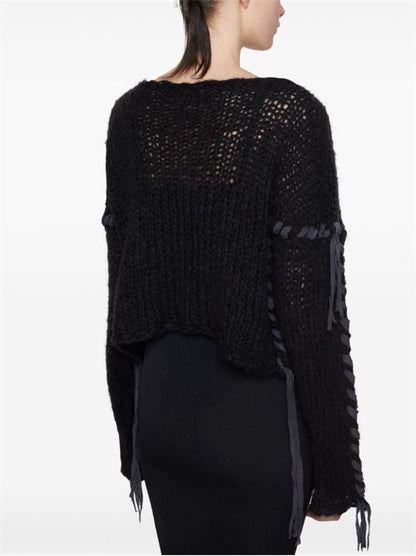 WOOL BLEND CREWNECK SWEATER
