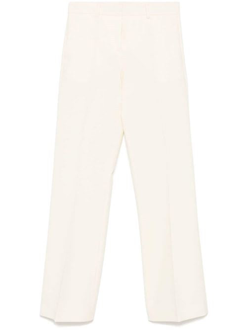 WOOL FLARED TROUSERS