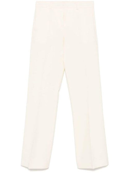 WOOL FLARED TROUSERS