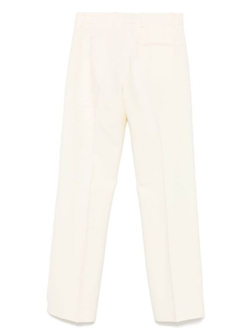 WOOL FLARED TROUSERS