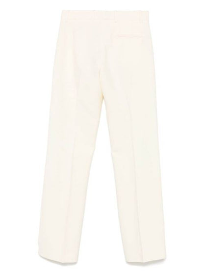 WOOL FLARED TROUSERS