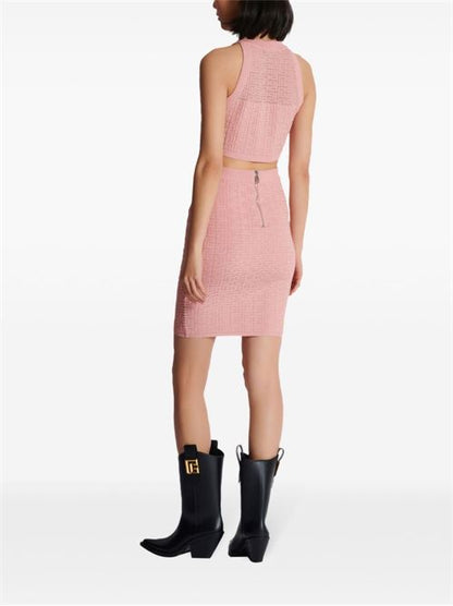 MONOGRAM HALTERNECK TOP