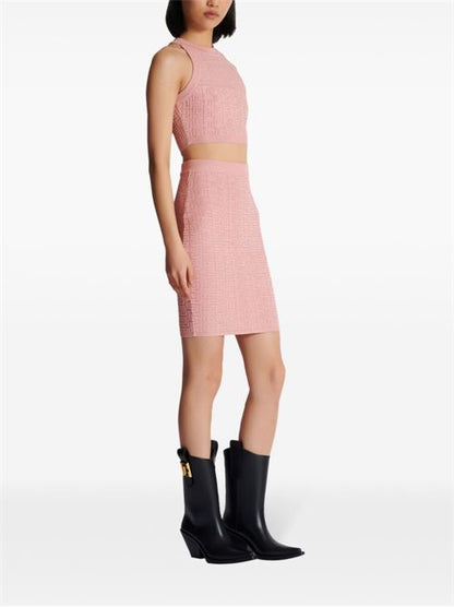 MONOGRAM HALTERNECK TOP