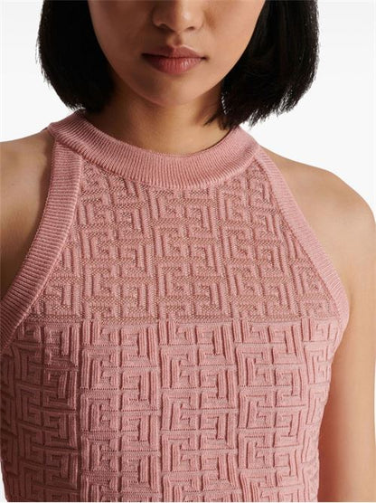 MONOGRAM HALTERNECK TOP