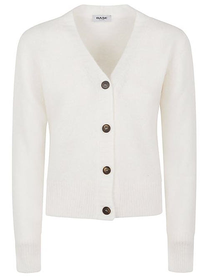 WOOL V-NECKED CARDIGAN