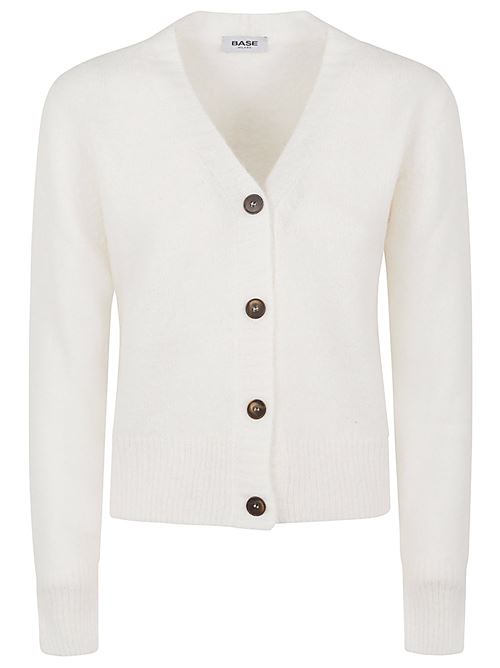 WOOL V-NECKED CARDIGAN