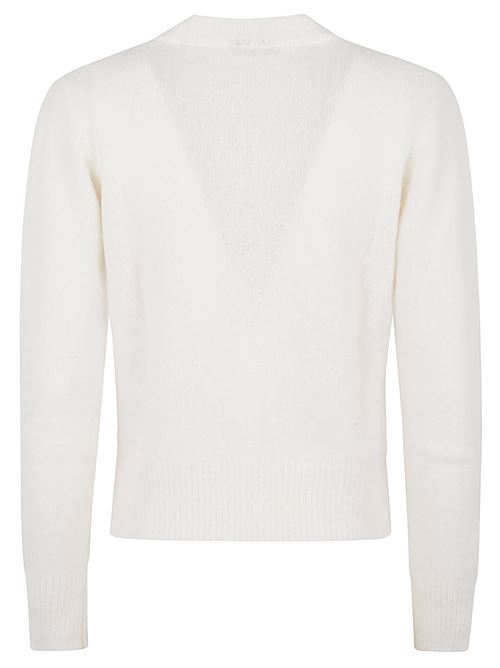 WOOL V-NECKED CARDIGAN