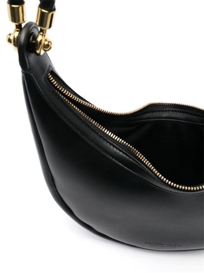 HULA HOOP LEATHER HANDBAG