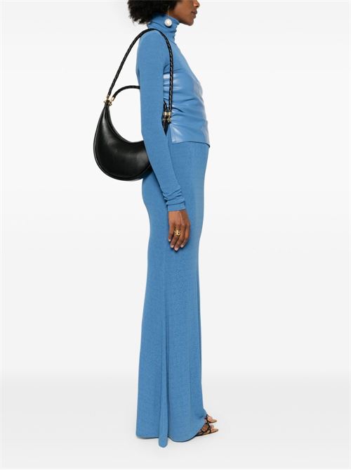 HULA HOOP LEATHER HANDBAG