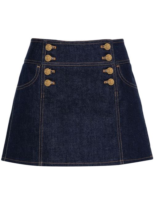 DENIM MINI SKIRT