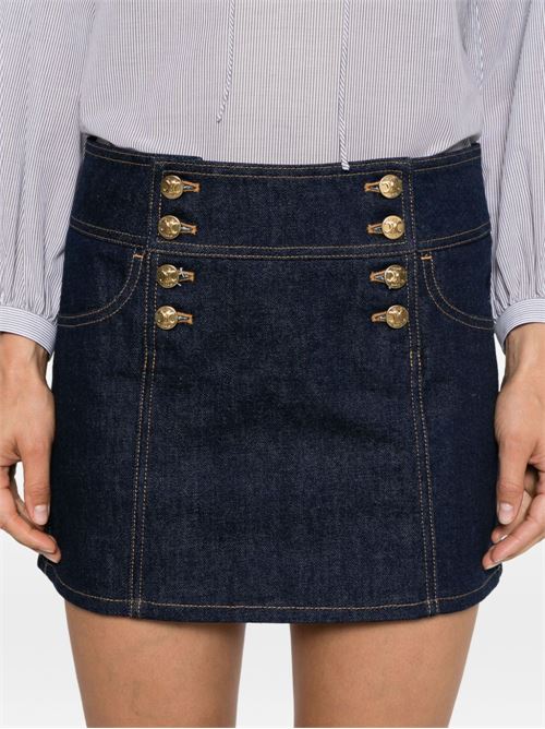DENIM MINI SKIRT