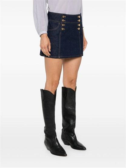 DENIM MINI SKIRT