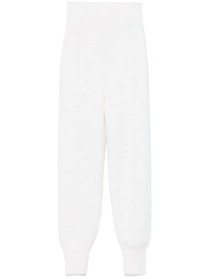 WOOL KNITTED TROUSERS