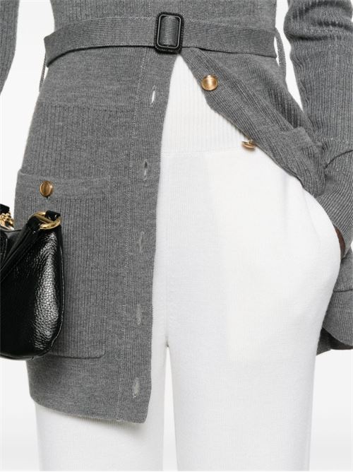 WOOL KNITTED TROUSERS