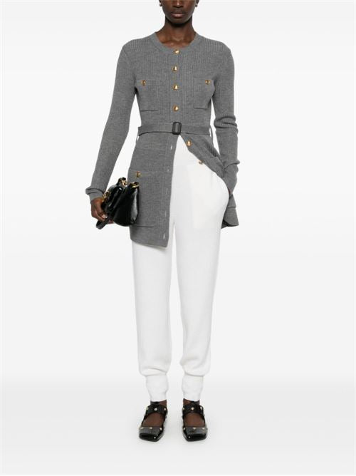WOOL KNITTED TROUSERS