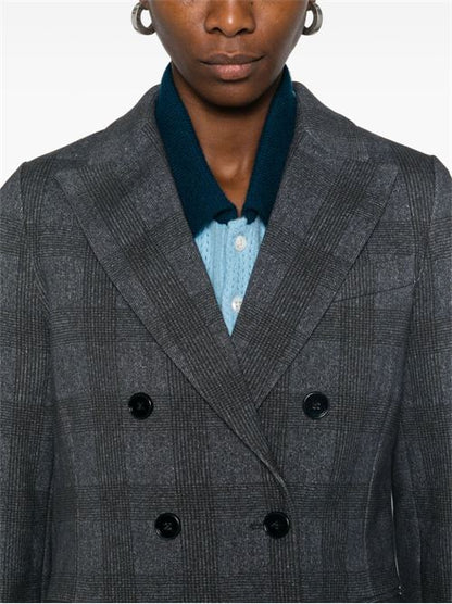COTTON DOUBLE-BREASTED JACKET