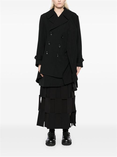 WOOL DOUBLE-BREASTED COAT