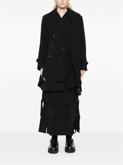 WOOL DOUBLE-BREASTED COAT