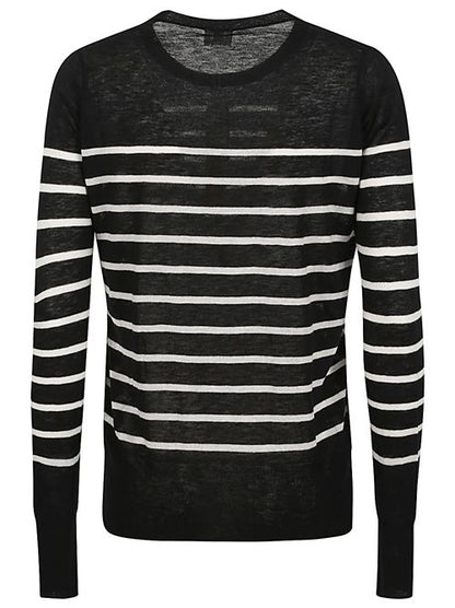 WOOL STRIPED SWEATER