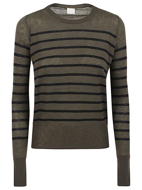 WOOL STRIPED SWEATER