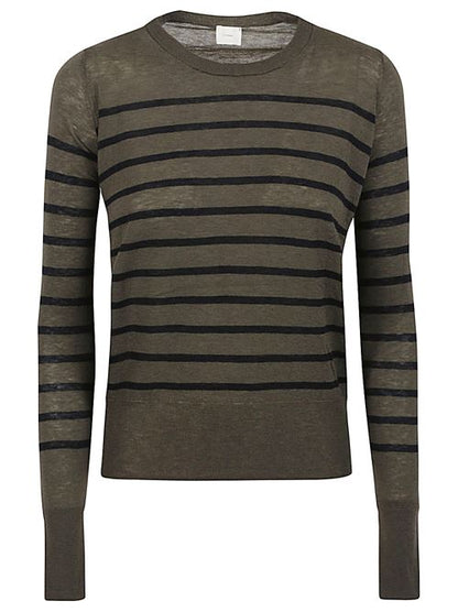 WOOL STRIPED SWEATER
