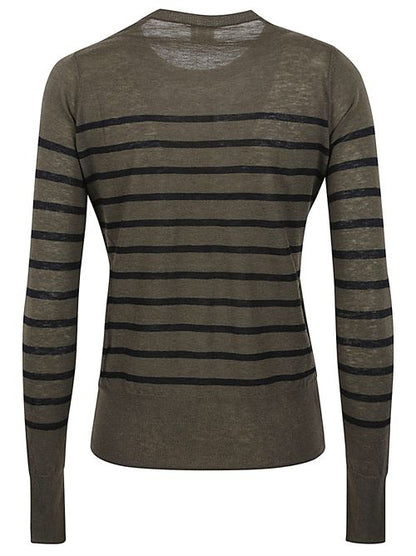 WOOL STRIPED SWEATER