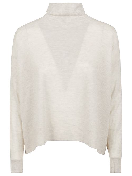 CASHMERE HIGH-NECK SWEATER