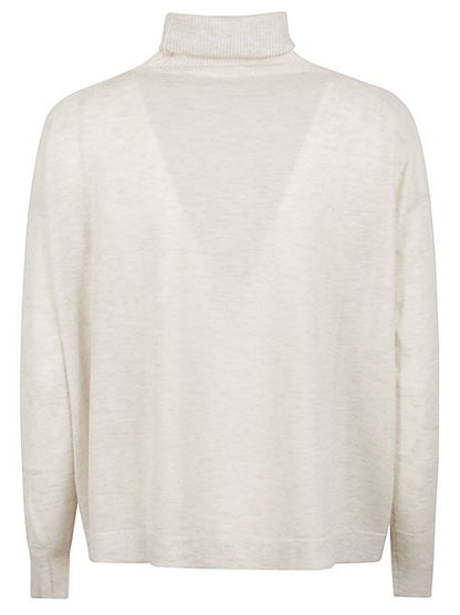 CASHMERE HIGH-NECK SWEATER