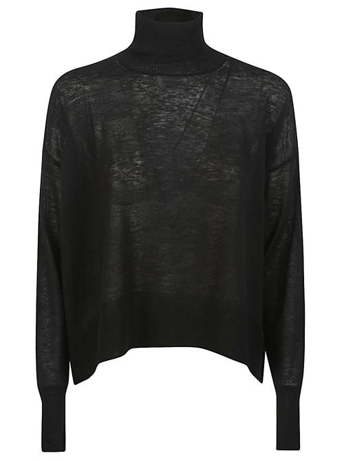 CASHMERE HIGH-NECK SWEATER