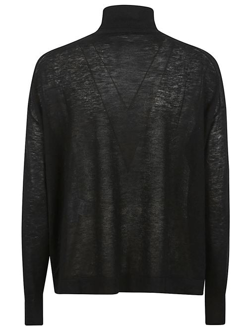CASHMERE HIGH-NECK SWEATER