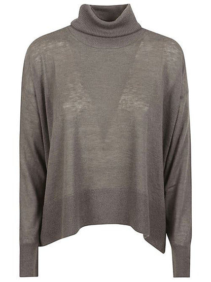 CASHMERE HIGH-NECK SWEATER