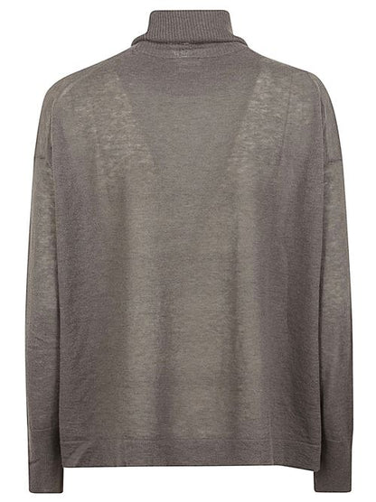 CASHMERE HIGH-NECK SWEATER