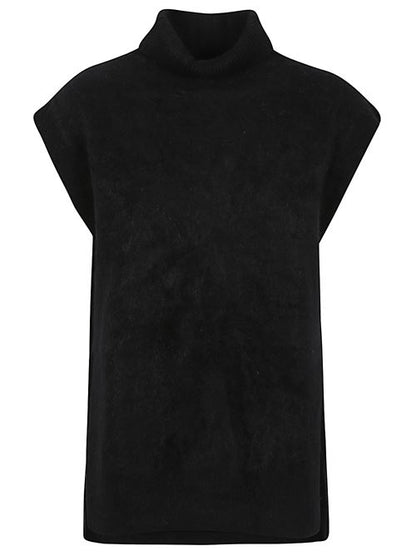 CASHMERE HIGH-NECK VEST