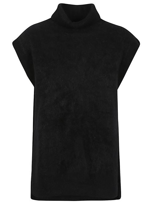 CASHMERE HIGH-NECK VEST