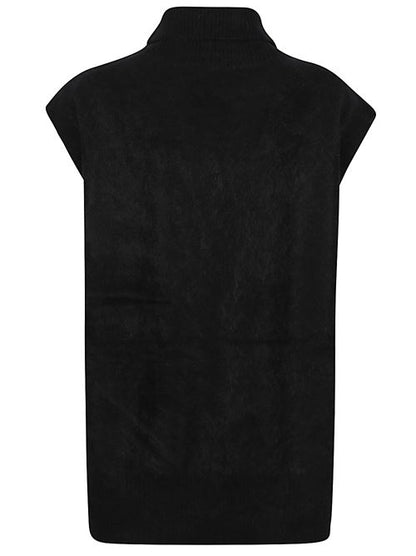 CASHMERE HIGH-NECK VEST