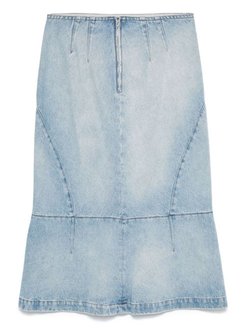 DENIM MIDI SKIRT