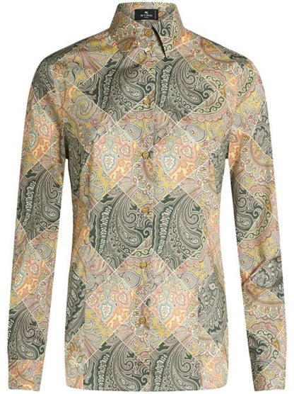 PRINTED COTTON SHIRT