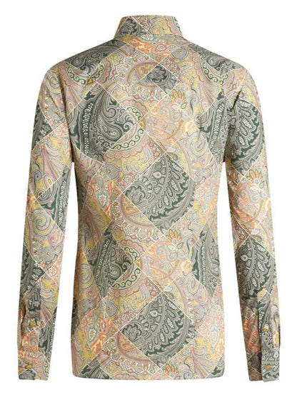PRINTED COTTON SHIRT