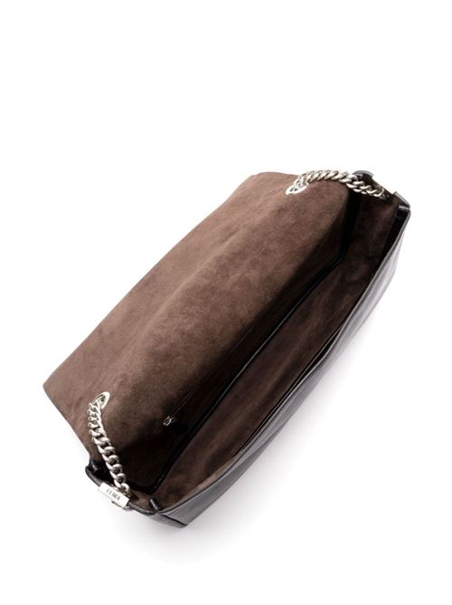 BAGUETTE LARGE LEATHER SHOULDER BAG