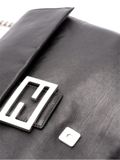 BAGUETTE LARGE LEATHER SHOULDER BAG