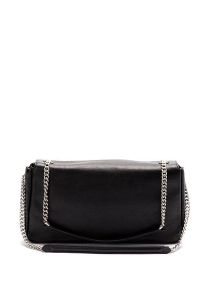 BAGUETTE LARGE LEATHER SHOULDER BAG