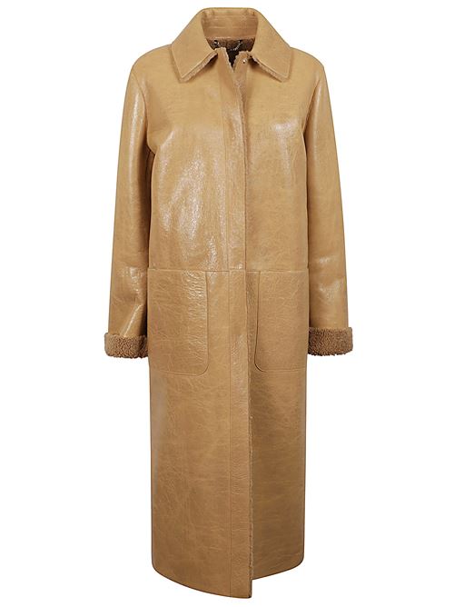 LEATHER COAT