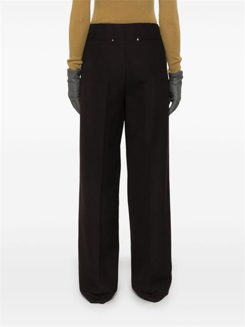 WIDE LEG WOOL TROUSERS