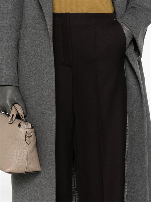 WIDE LEG WOOL TROUSERS