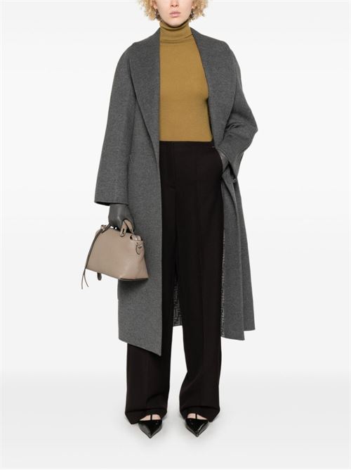 WIDE LEG WOOL TROUSERS