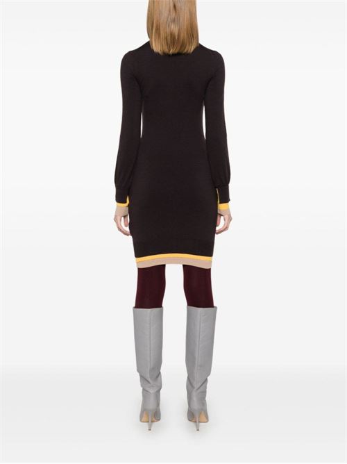 WOOL KNITTED DRESS