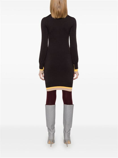 WOOL KNITTED DRESS